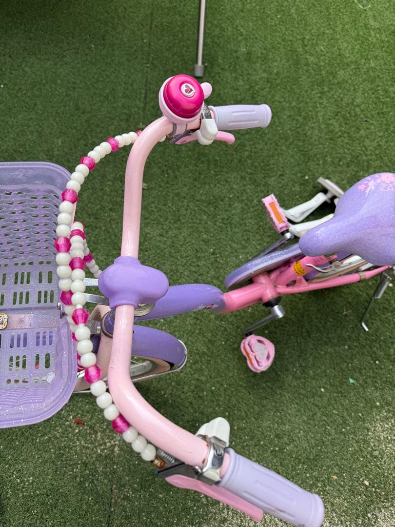 プリンセス　ソフィア　18インチ　自転車　子供　女の子　補助輪付き