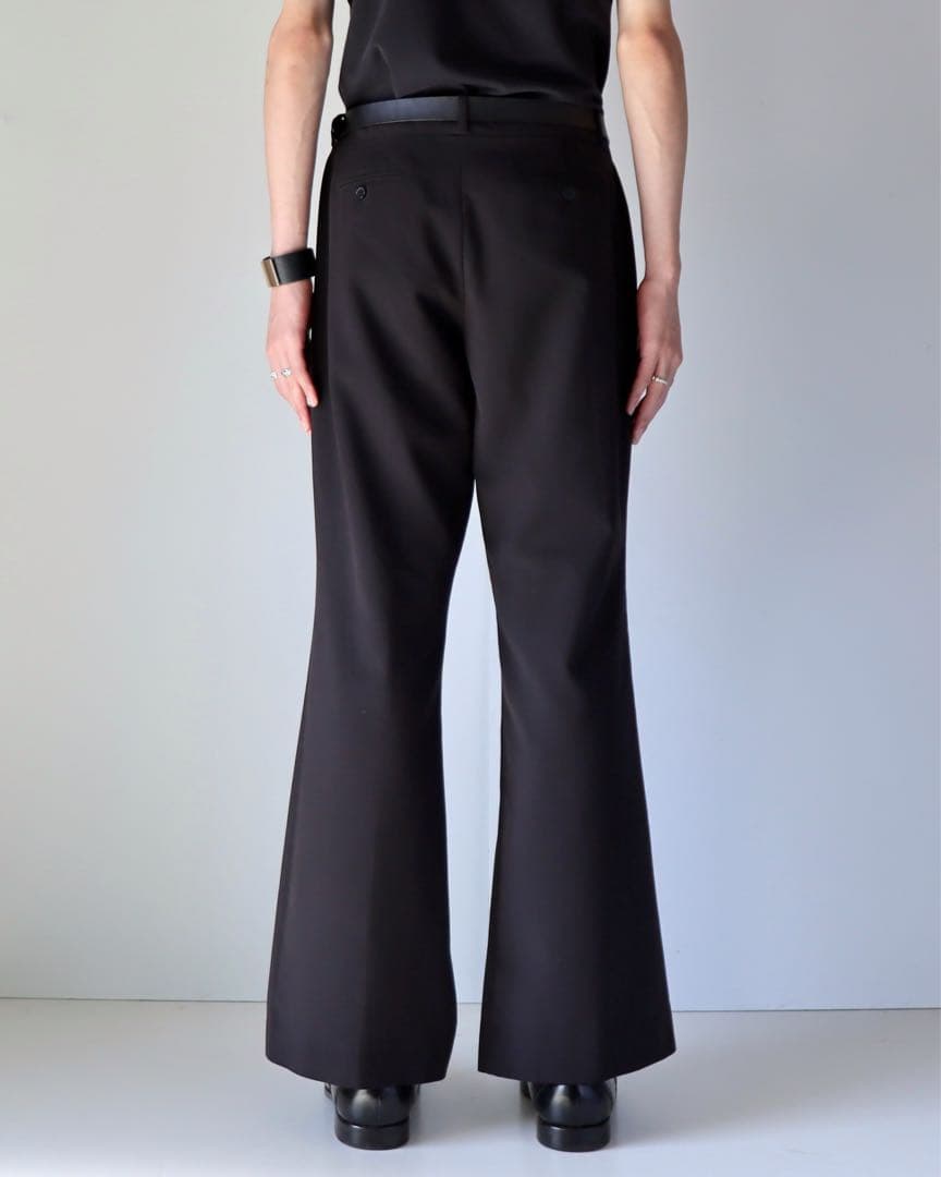 00s archive 海外製 フレアスラックス 黒色 sullentokyo