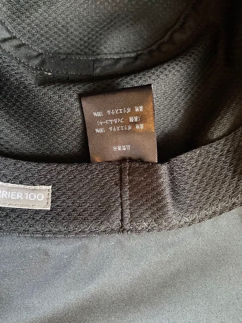 【美品】サンバリア100 ナチュラル・テープハット グレージュ