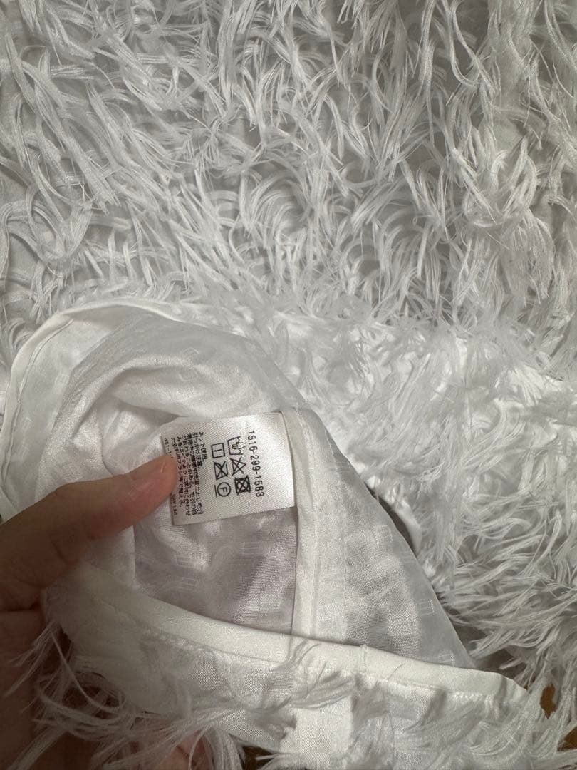 UNITED ARROWS カットジャカード チュニック ブラウス