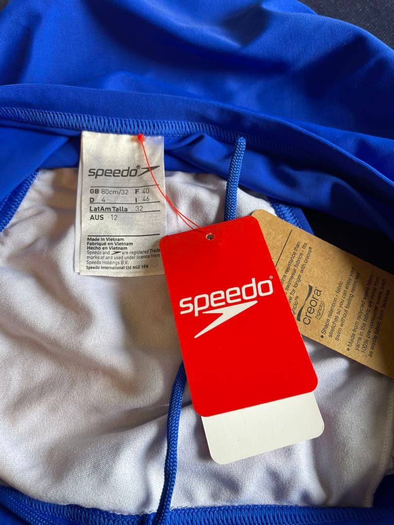 Speedo 競パン 青 32