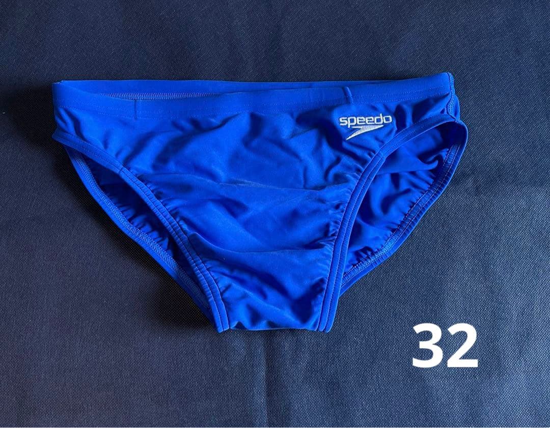 Speedo 競パン 青 32
