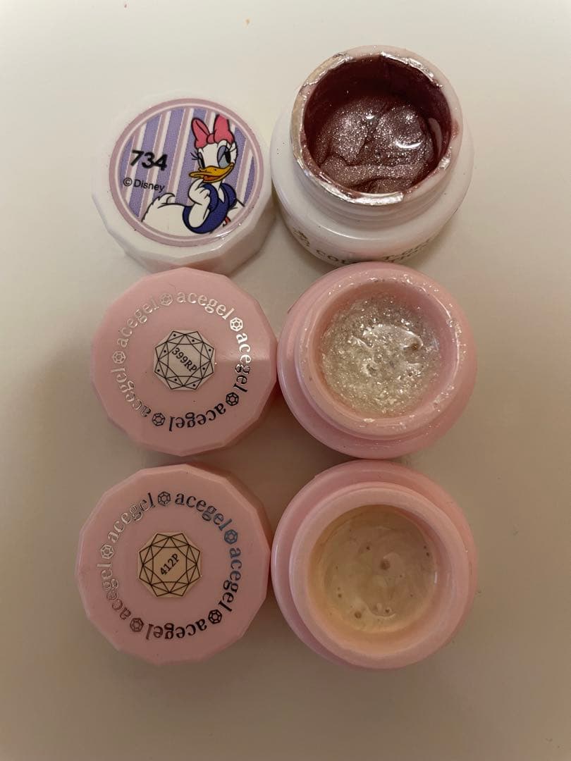 【まりあん】ジェルネイル　カラー　ラメ　大量