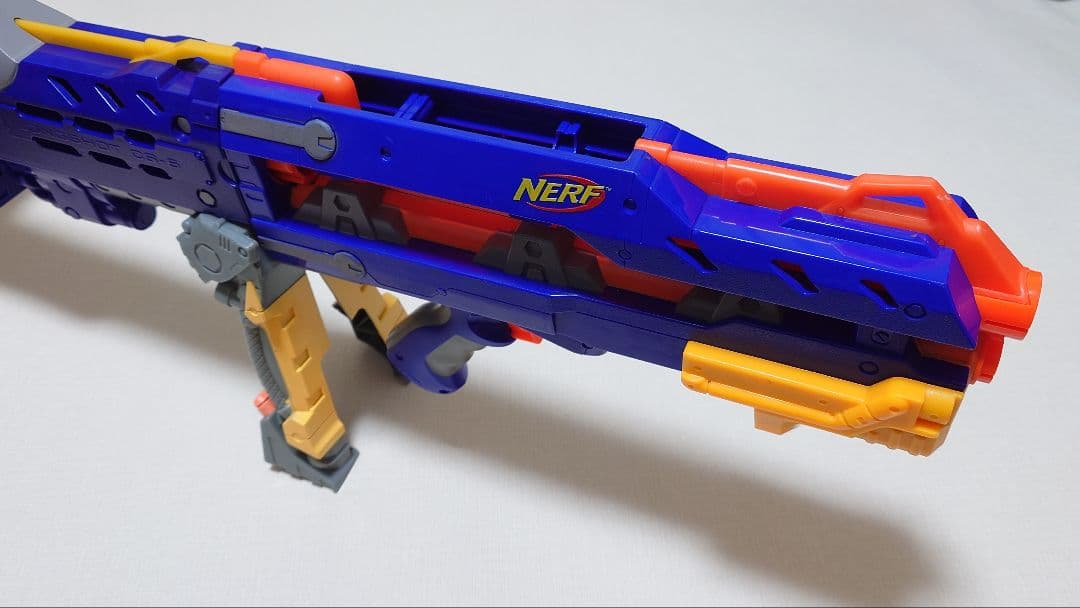 Nerf ナーフ 強化スプリング付属 ロングショット ゾンビストライク