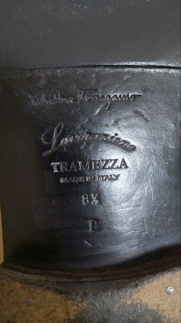 クリスマス限定セール中！　サルヴァトーレフェラガモ 　トラメッザ　Uチップ　革靴