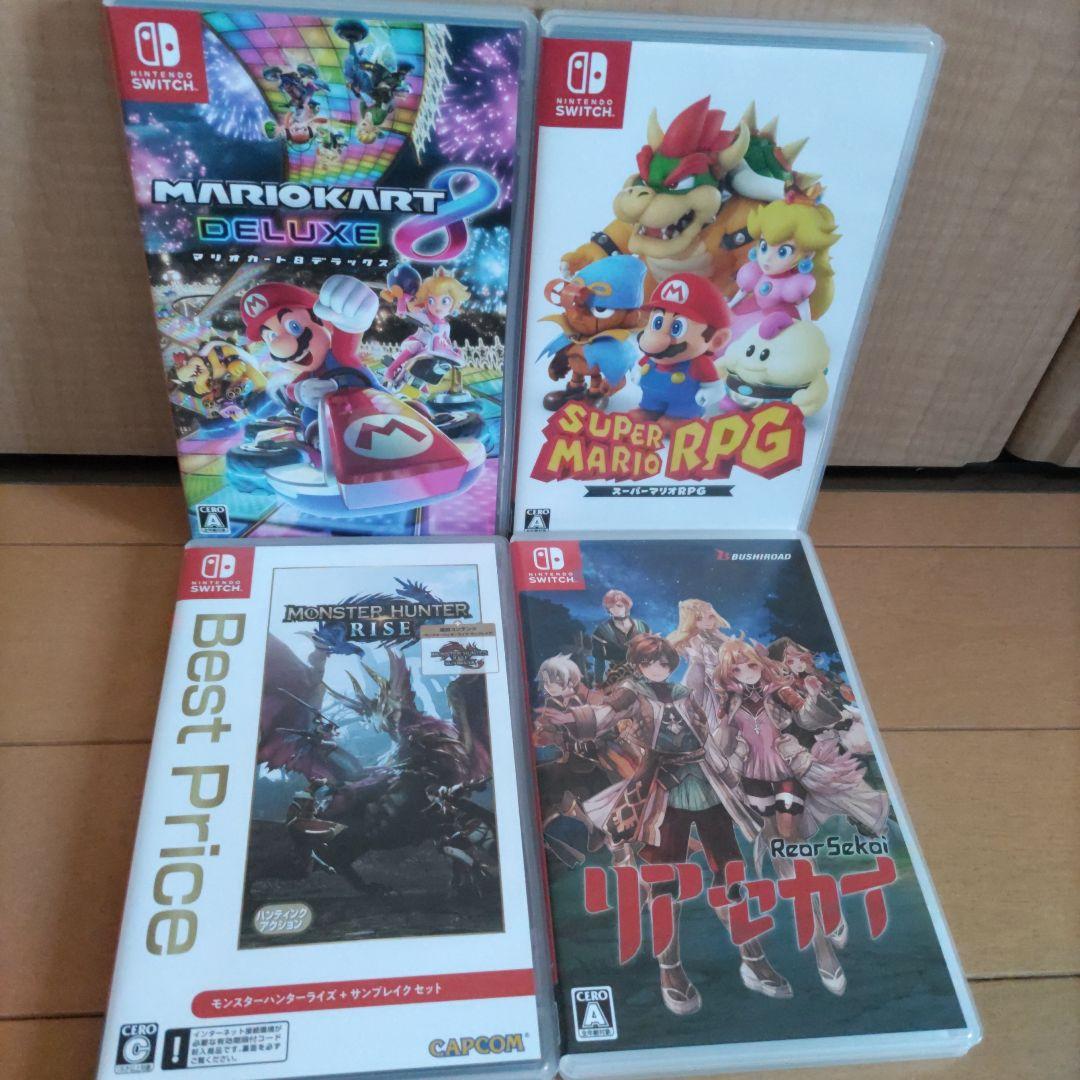 早い者勝ち！Switch マリオカート8デラックス&他3本の４本セット☆