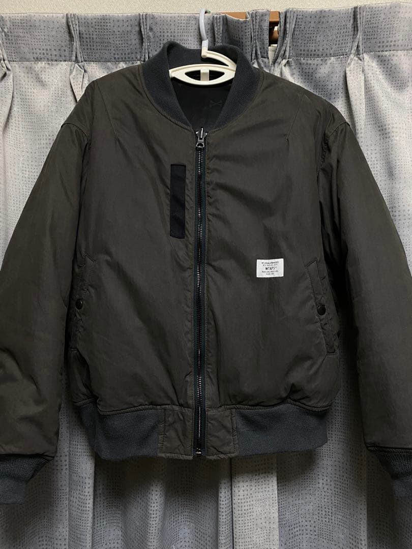 専用　WTAPS MA-1 フライトジャケット チャコール 02