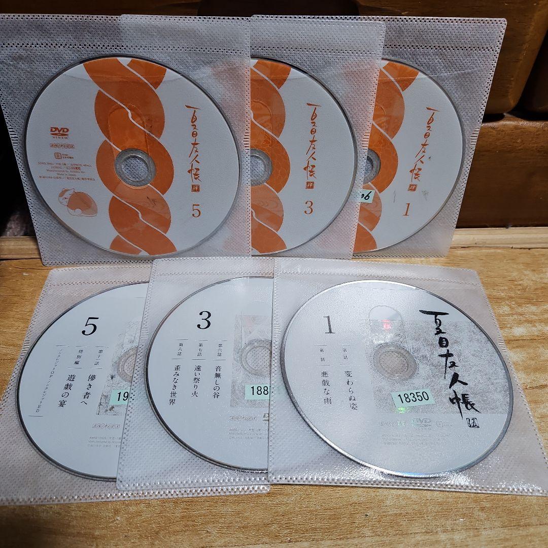 夏目友人帳　DVD ４期～６期+３巻セット