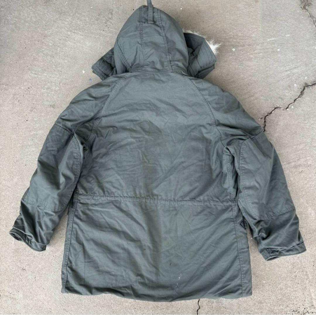 ビンテージ　デッドストック　80s　ミリタリー　N-3B　フライトジャケット