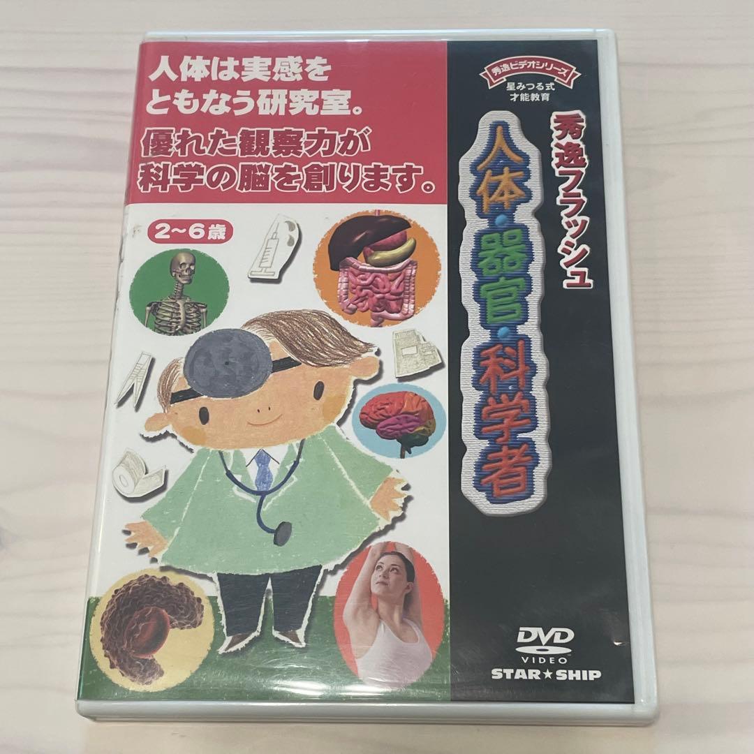 公文 星みつる式 秀逸フラッシュ DVD 8枚セット 右脳を鍛える 幼児教育
