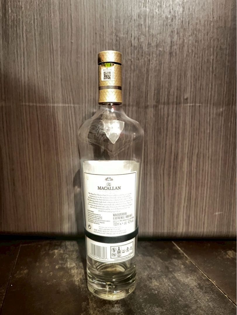 マッカラン25年 空瓶 木箱付き 美品