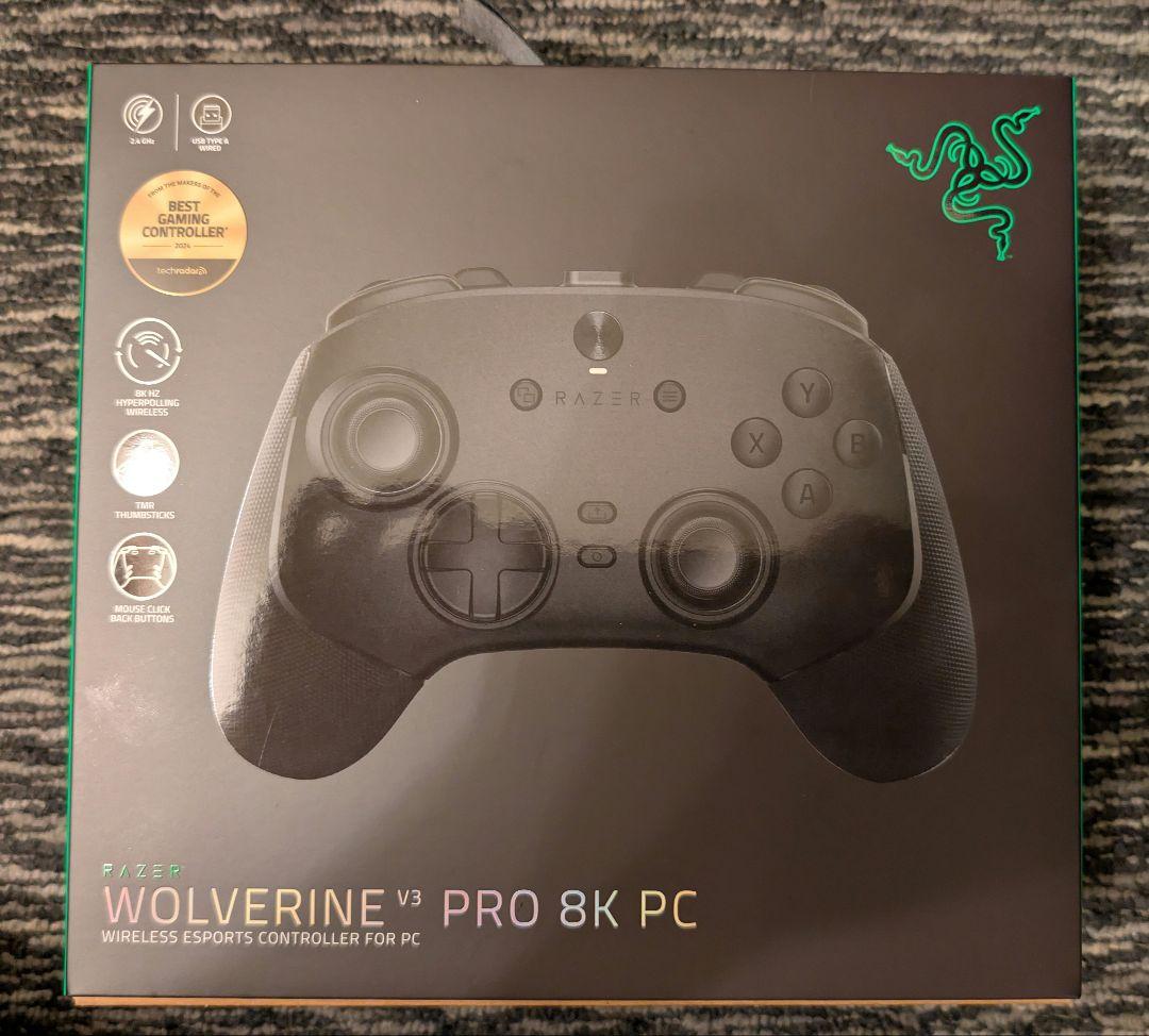 Razer Wolverine V3 Pro 8K PC コントローラー