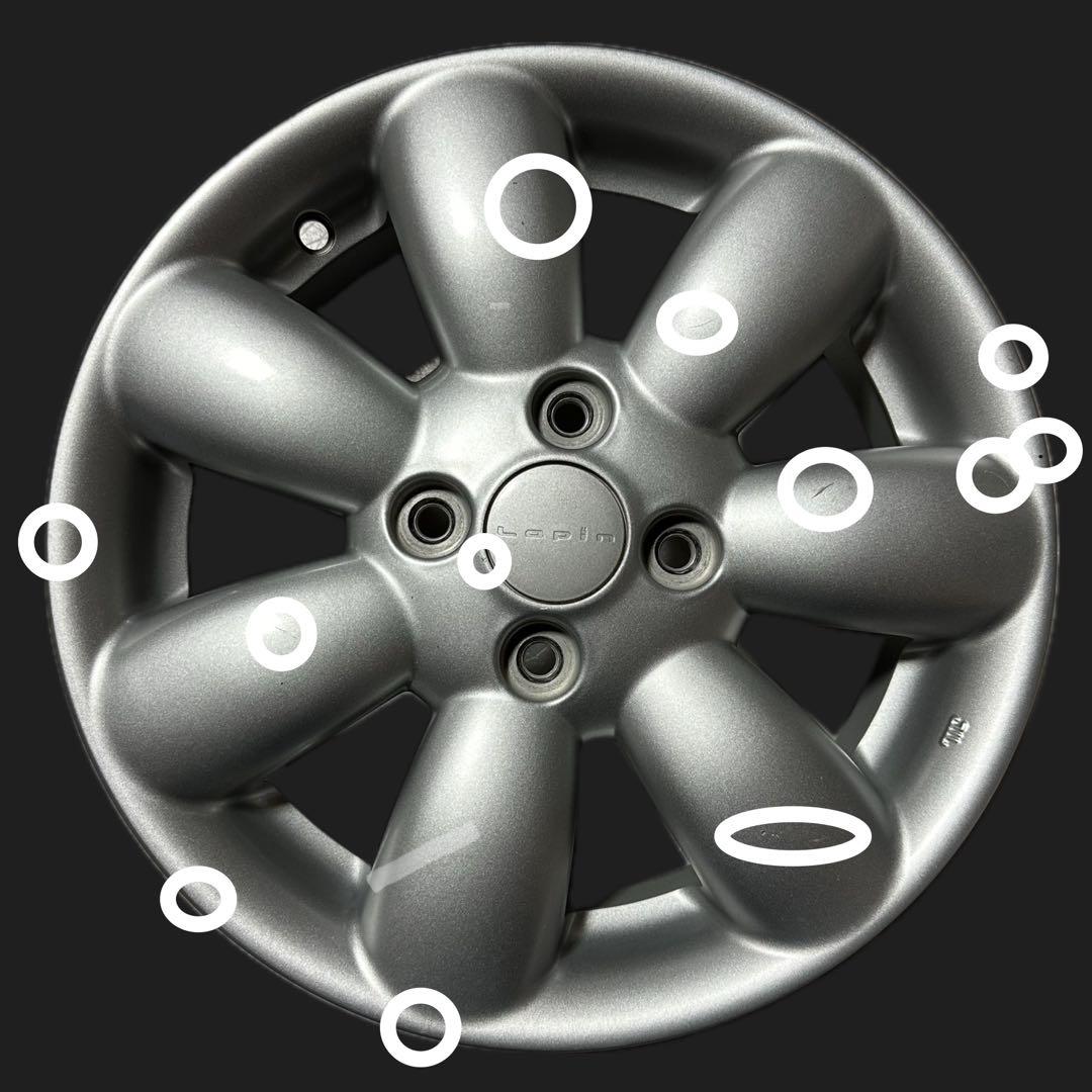 4本セット　HE22 ラパン純正ホイール　送料込み