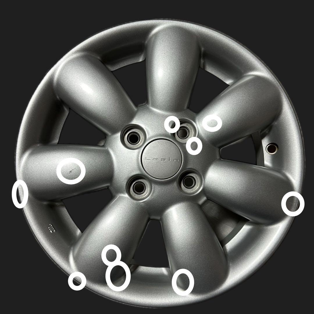 4本セット　HE22 ラパン純正ホイール　送料込み