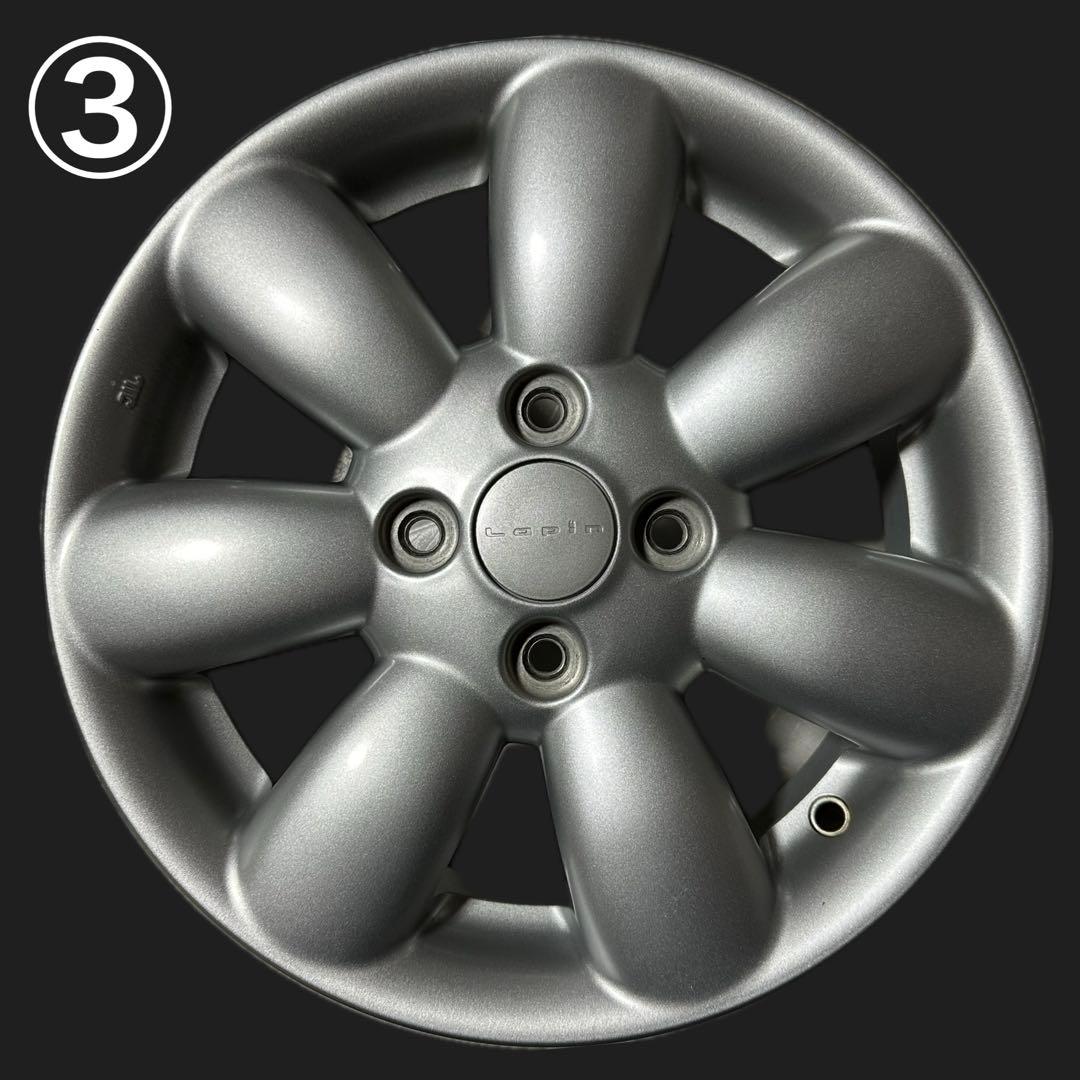 4本セット　HE22 ラパン純正ホイール　送料込み