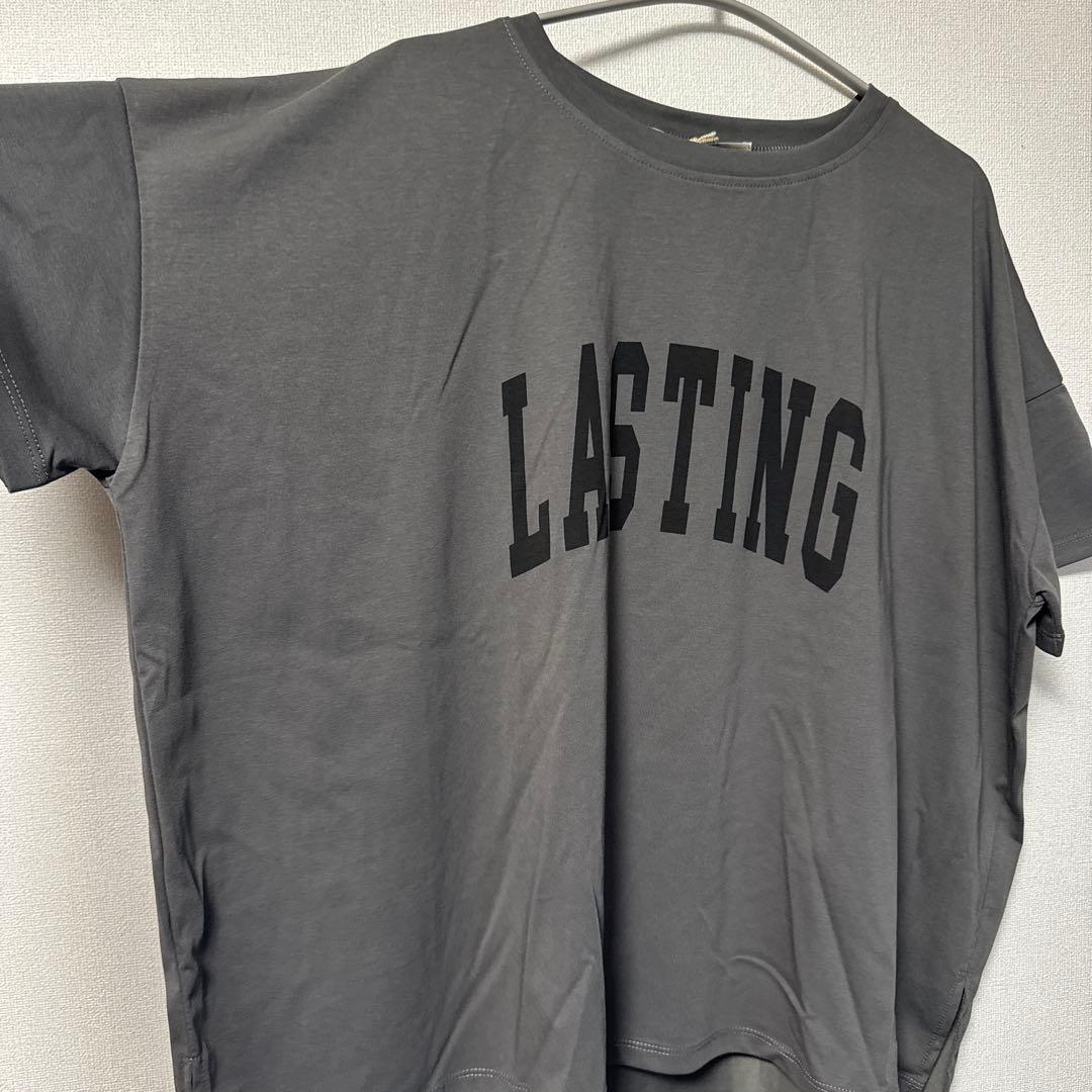 ちょん様アンナケリー３点　ロゴTシャツ(グレー)とモロッコパンツ　 カーゴパンツ