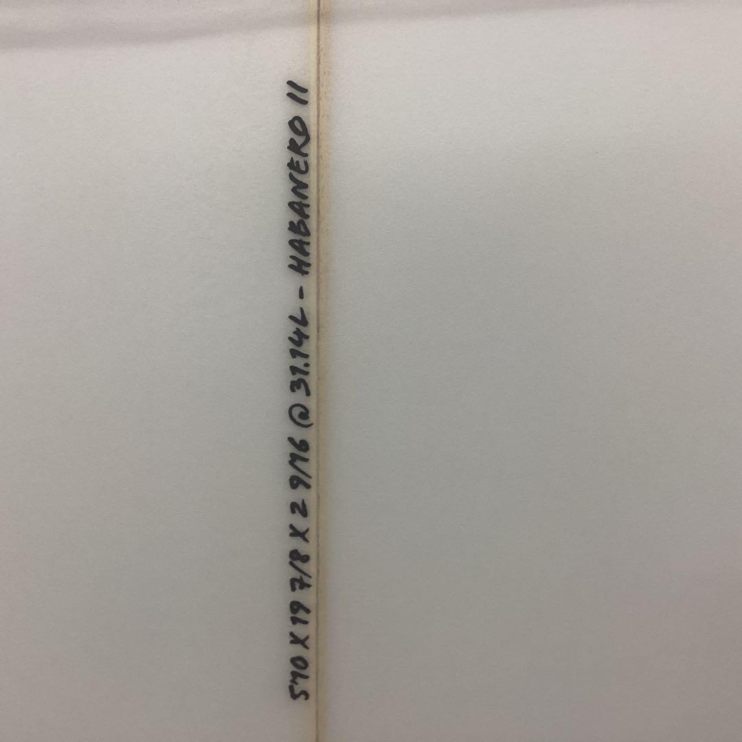 新品クールなアロハサーフボードハバネロ2 5’10PU