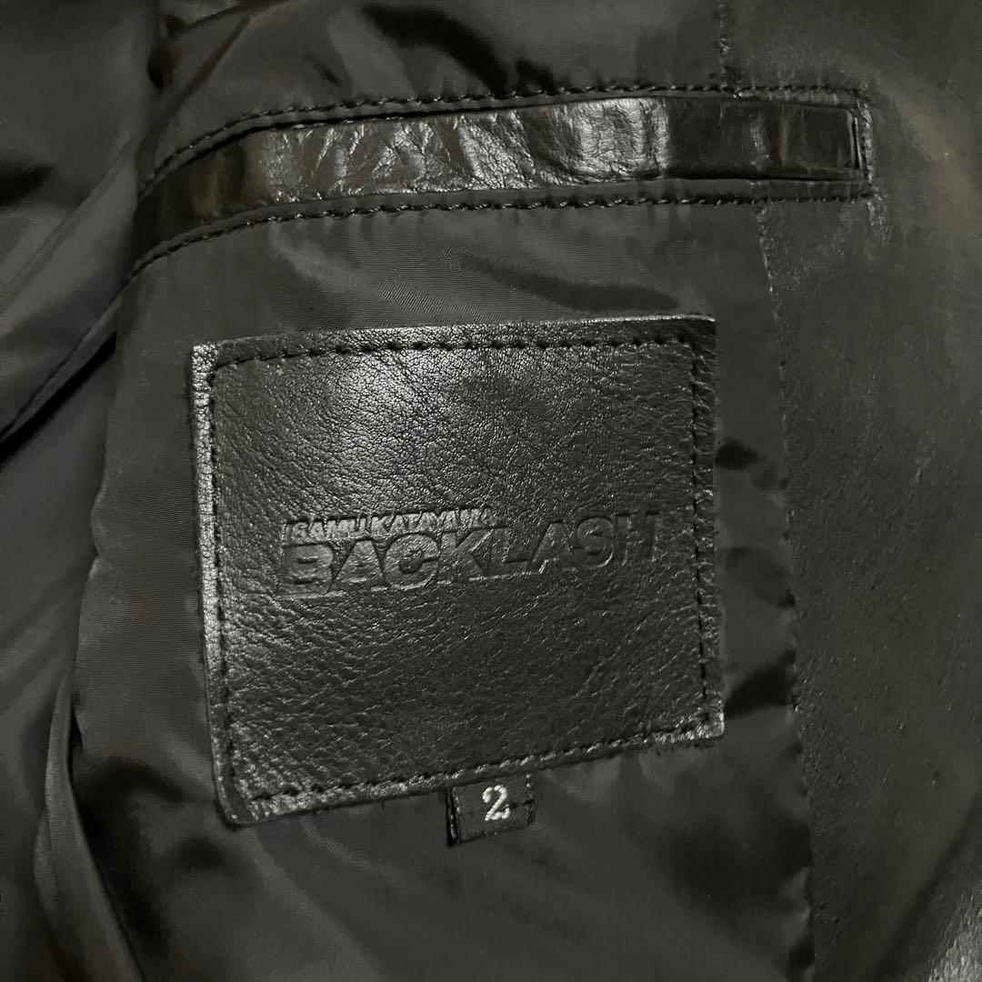 未使用　イサムカタヤマバッグラッシュ　希少　カンガルー　レザー　ダウン