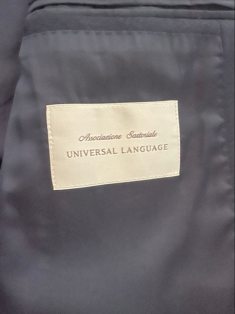 ユニバーサルランゲージ　スーツ　上下セット　カノニコ　21microw