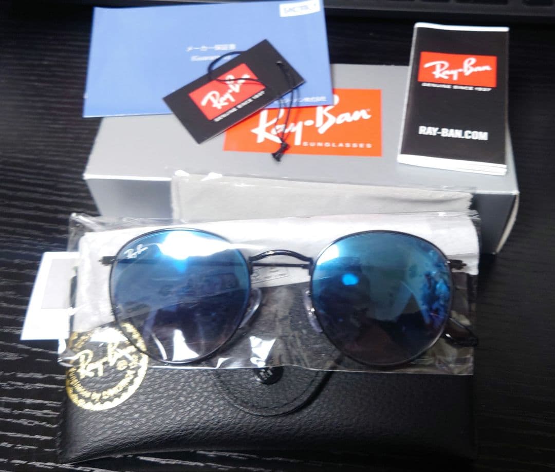 RayBan RB3447-0023F レイバン ラウンドメタル グラデーション