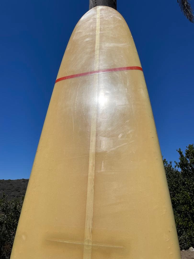 激レア◇60'sビンテージ◇HOBIEホビー ロングボード◇9'8 ウッドフィン