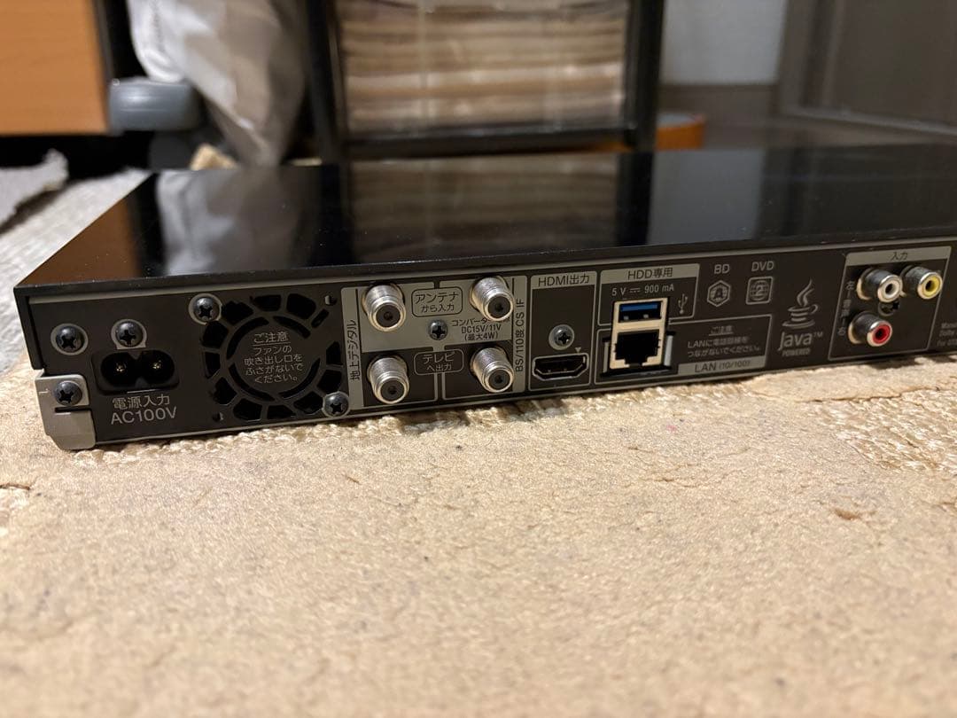 SONY BDZ-ZT2000 ブルーレイレコーダー