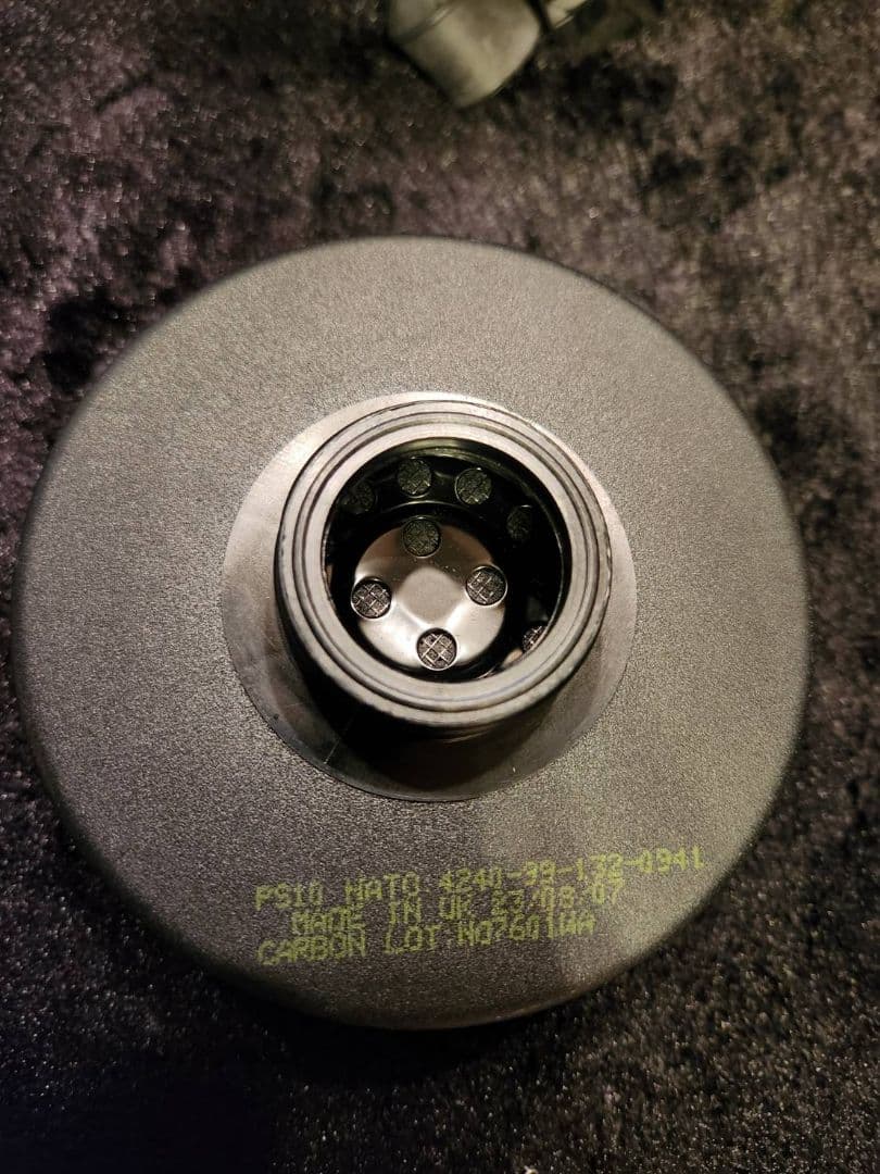 おはぎ餅　S10ガスマスク　２０１０年　ブラック　希少　イギリス