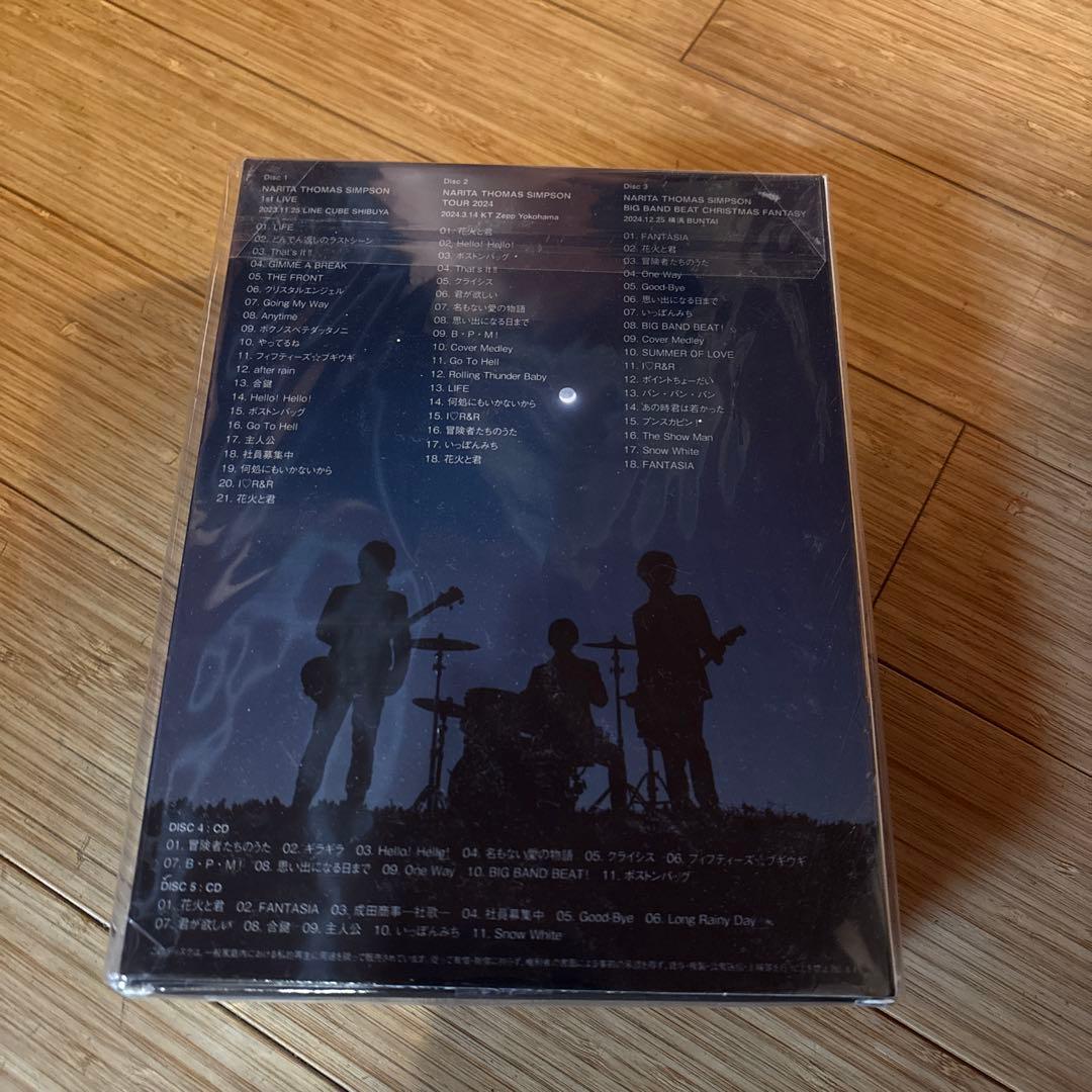 NARITA THOMAS SIMPSON CD+DVD 特典付き