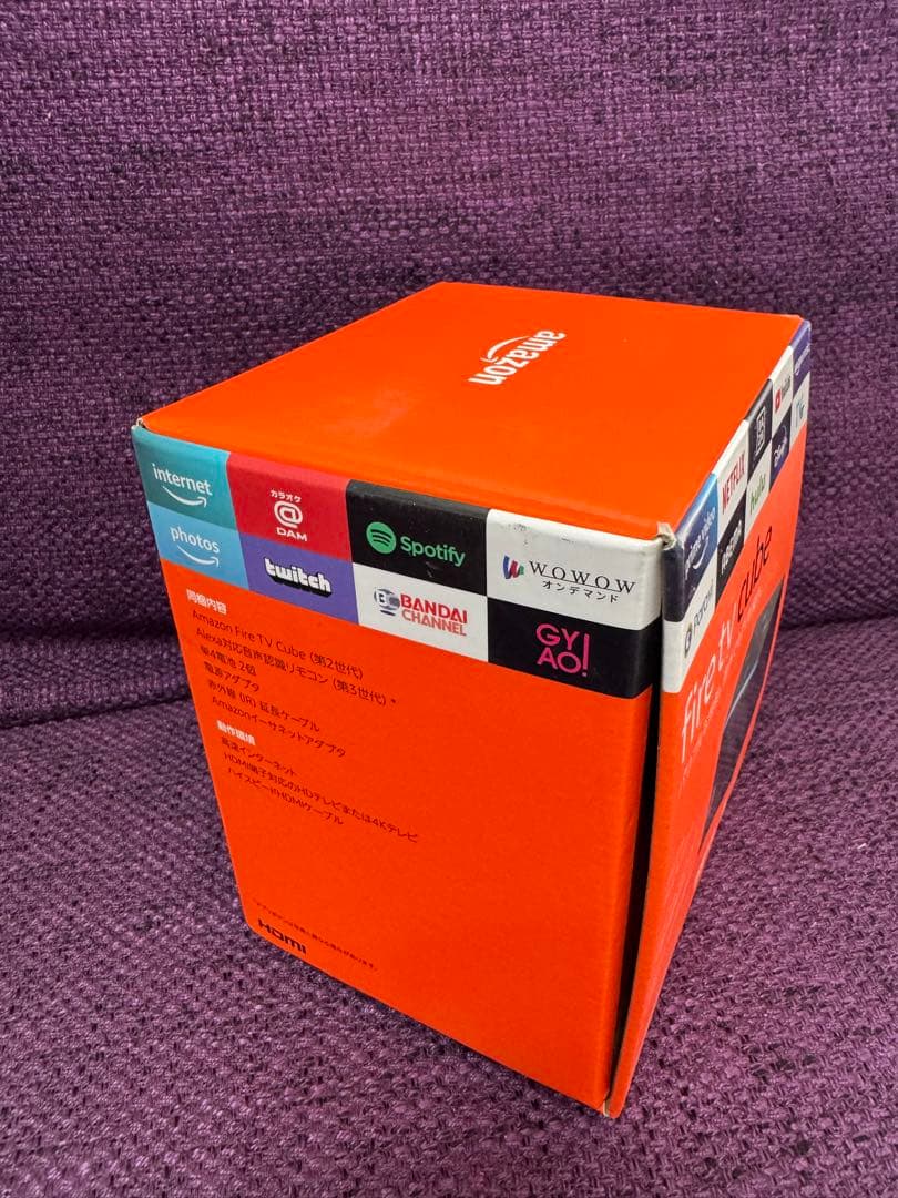 Fire TV Cube 4K HDR Alexa対応