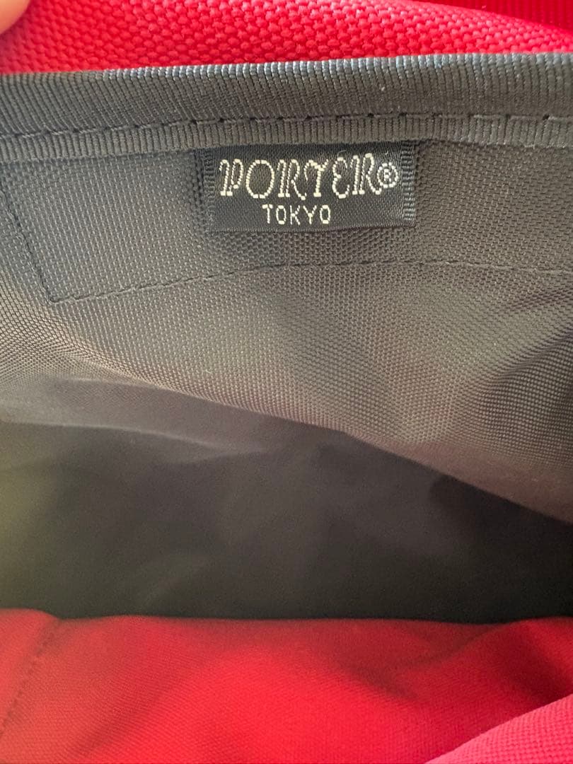 STUSSY × PORTER レッドバックパック