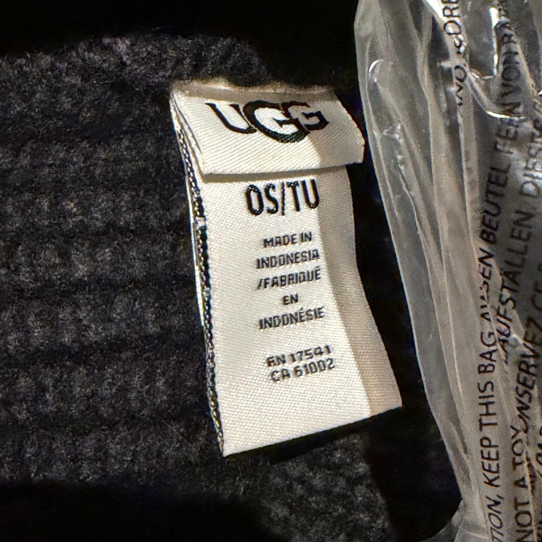 【UGG】ニット帽＊CHUNKY RIB BEANIE＊ブラック＊新品