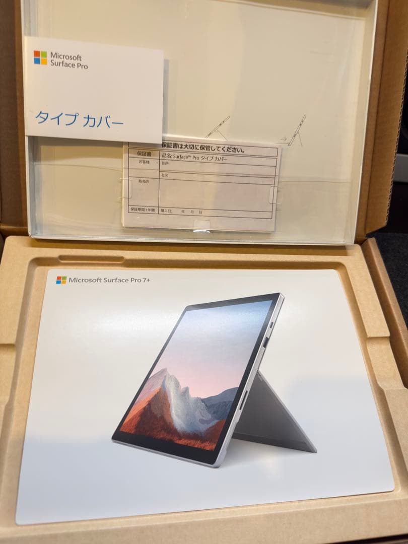 Windowsタブレット本体 Microsoft Surface Pro7+ 8GB 128GB