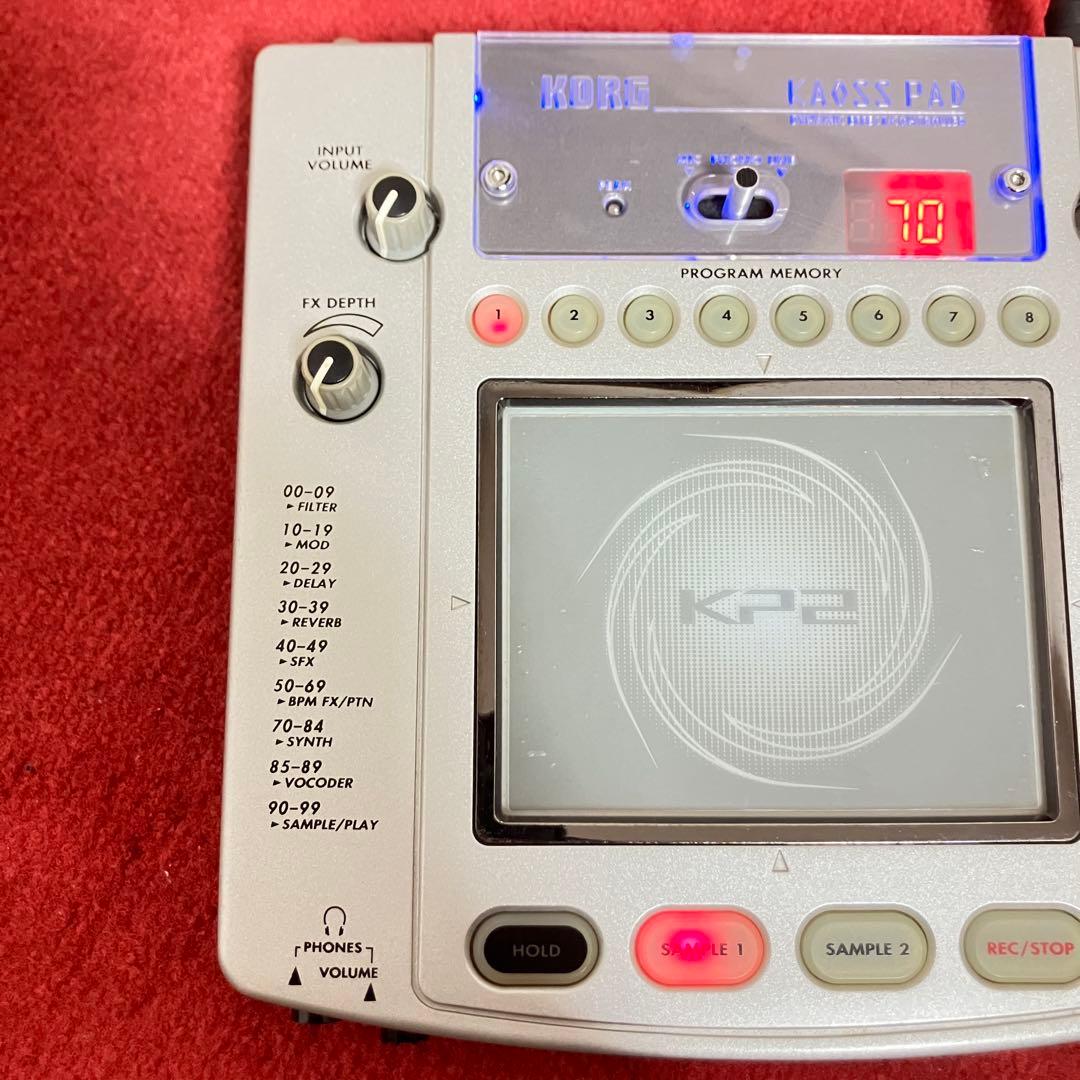KORG KAOSS PAD KP2　コルグ　カオスパッド　2
