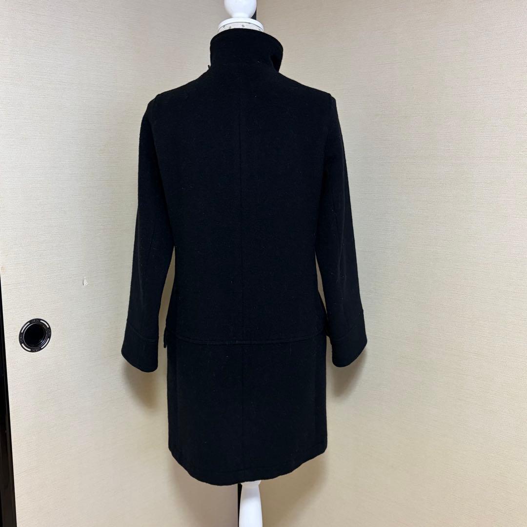 ANTIPAST アンティパスト ウールコート 黒 日本製 スタンドカラー