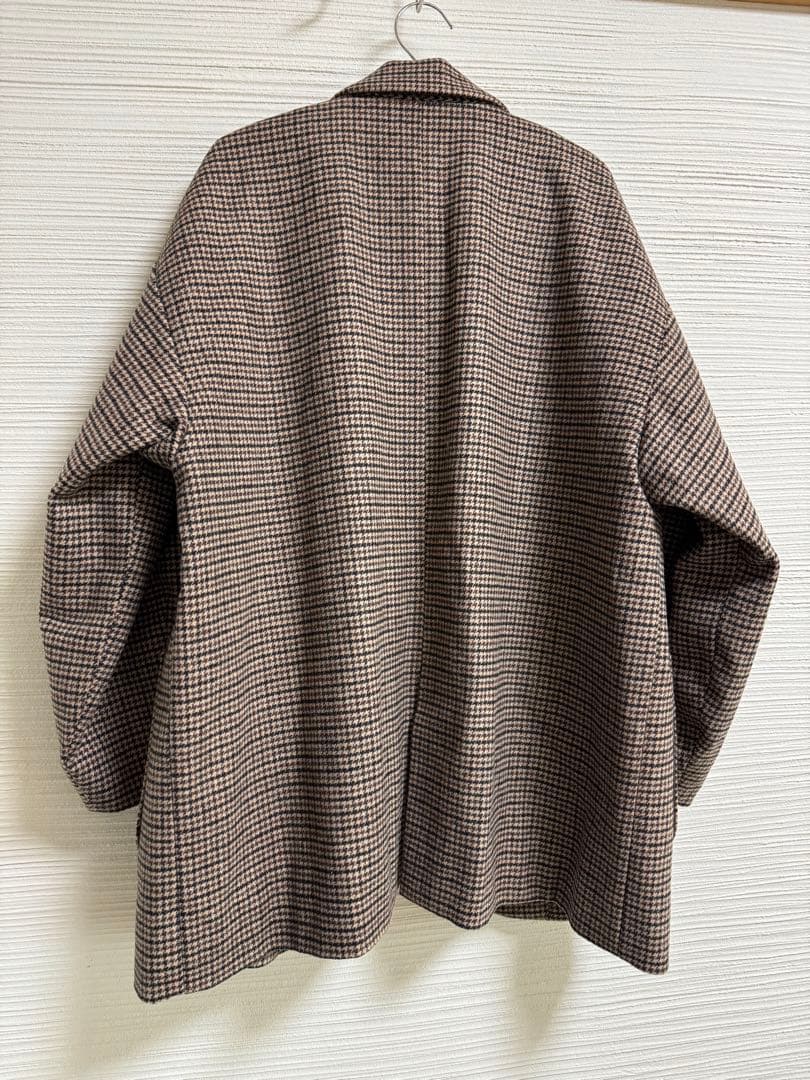 ジャケット・アウター Eaphi WOOL LIKE CHECK JACKET