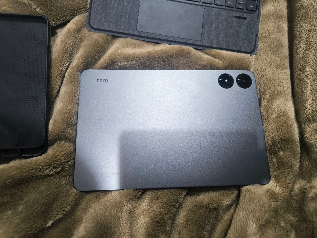 POCO pad グレー キーボードカバー付き