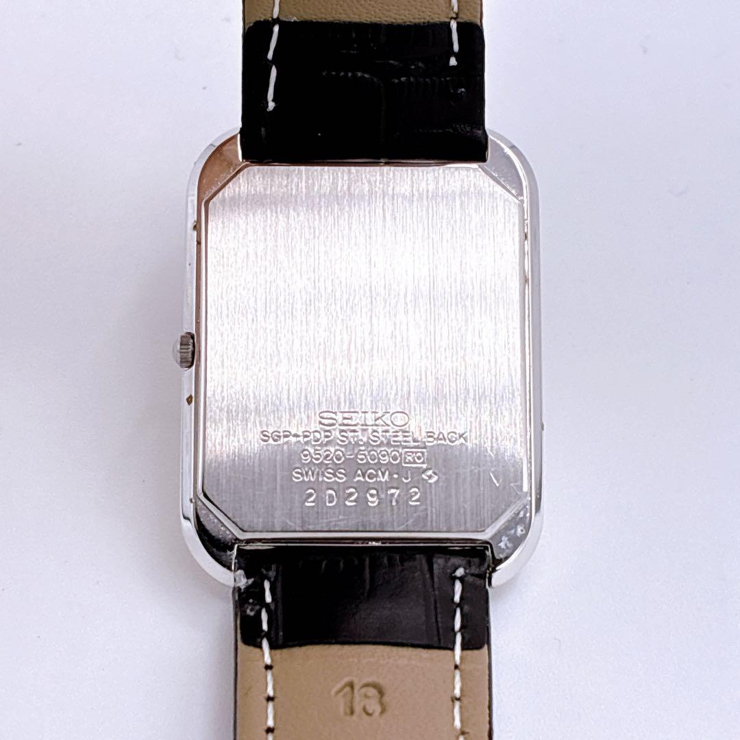 SEIKO 9520-5090 タンク Swiss ACMケース 1983年製