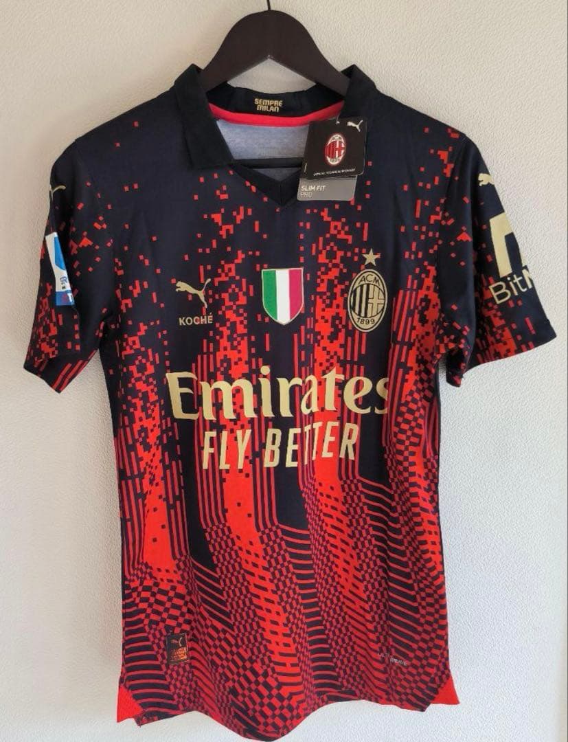 ラファエル・レオン#17ジャージACミラン4th キット22/23