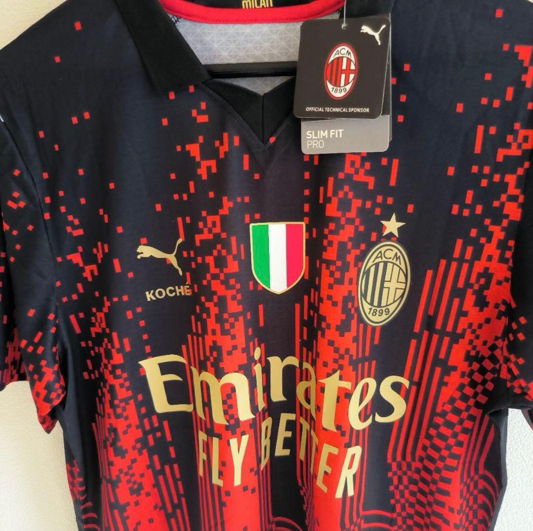 ラファエル・レオン#17ジャージACミラン4th キット22/23