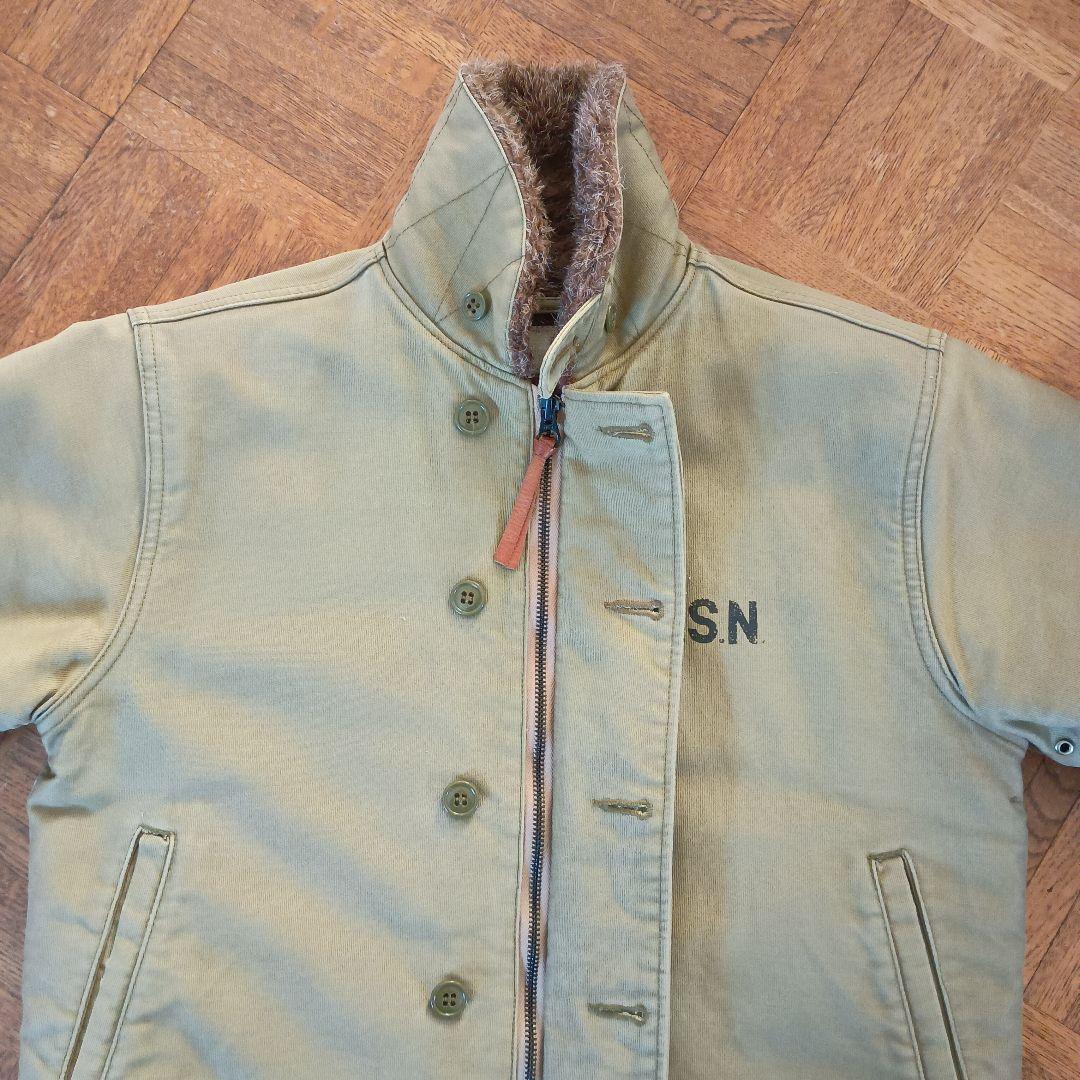 ヒューストン HOUSTON USN N-1 デッキジャケット サイズ34