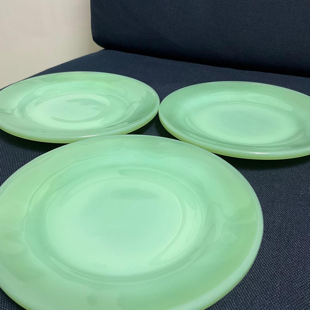 【美品】ファイヤーキング ジェダイ ブレッド&バタープレート 3枚 #10