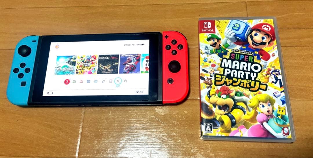 Nintendo Switch本体 + マリオパーティジャンボリーソフトセット