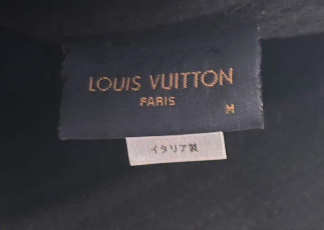 【美品】LOUIS VUITTONルイヴィトン モノグラムフェルトバケットハット