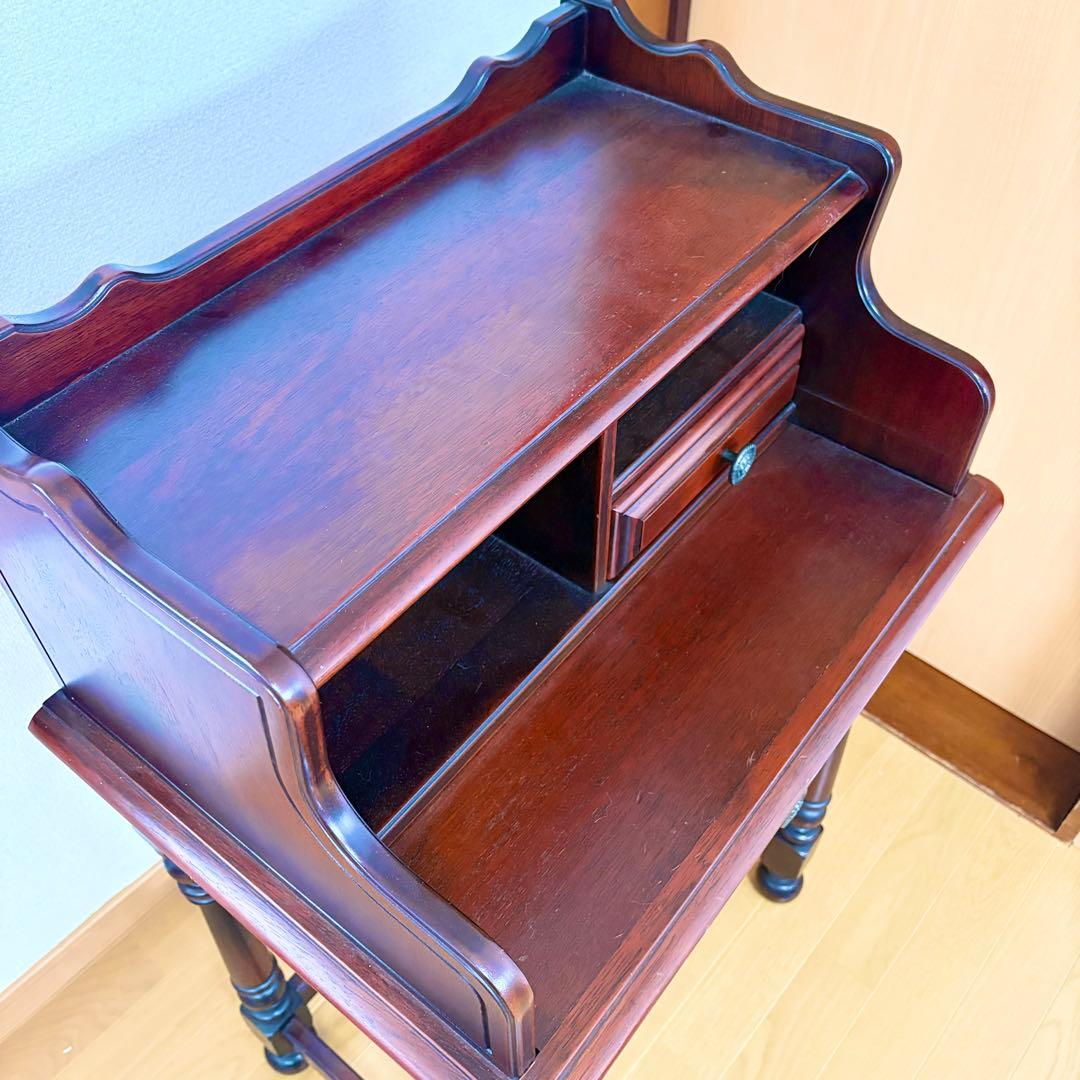 カリモク ライティングデスク ライティングビューロー 家具 レトロ