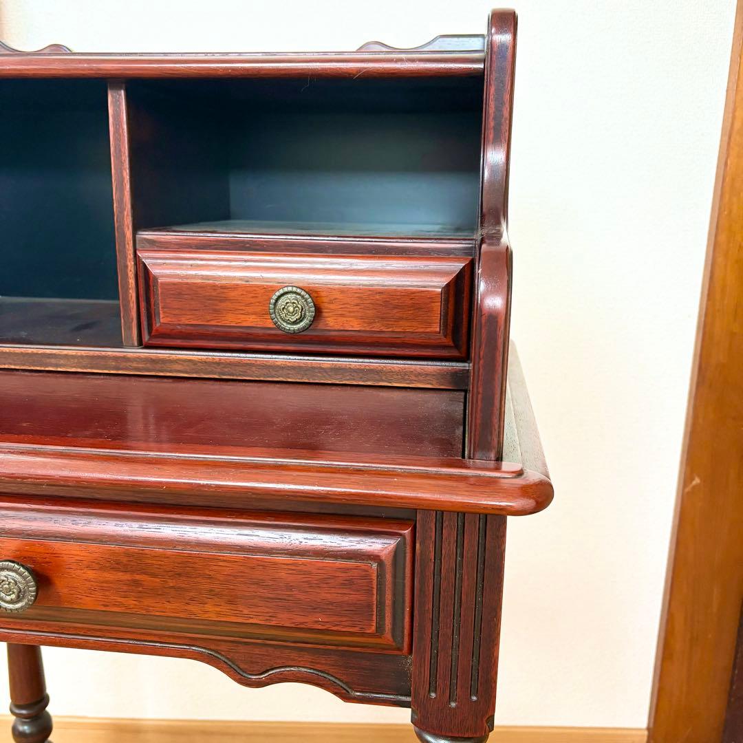 カリモク ライティングデスク ライティングビューロー 家具 レトロ