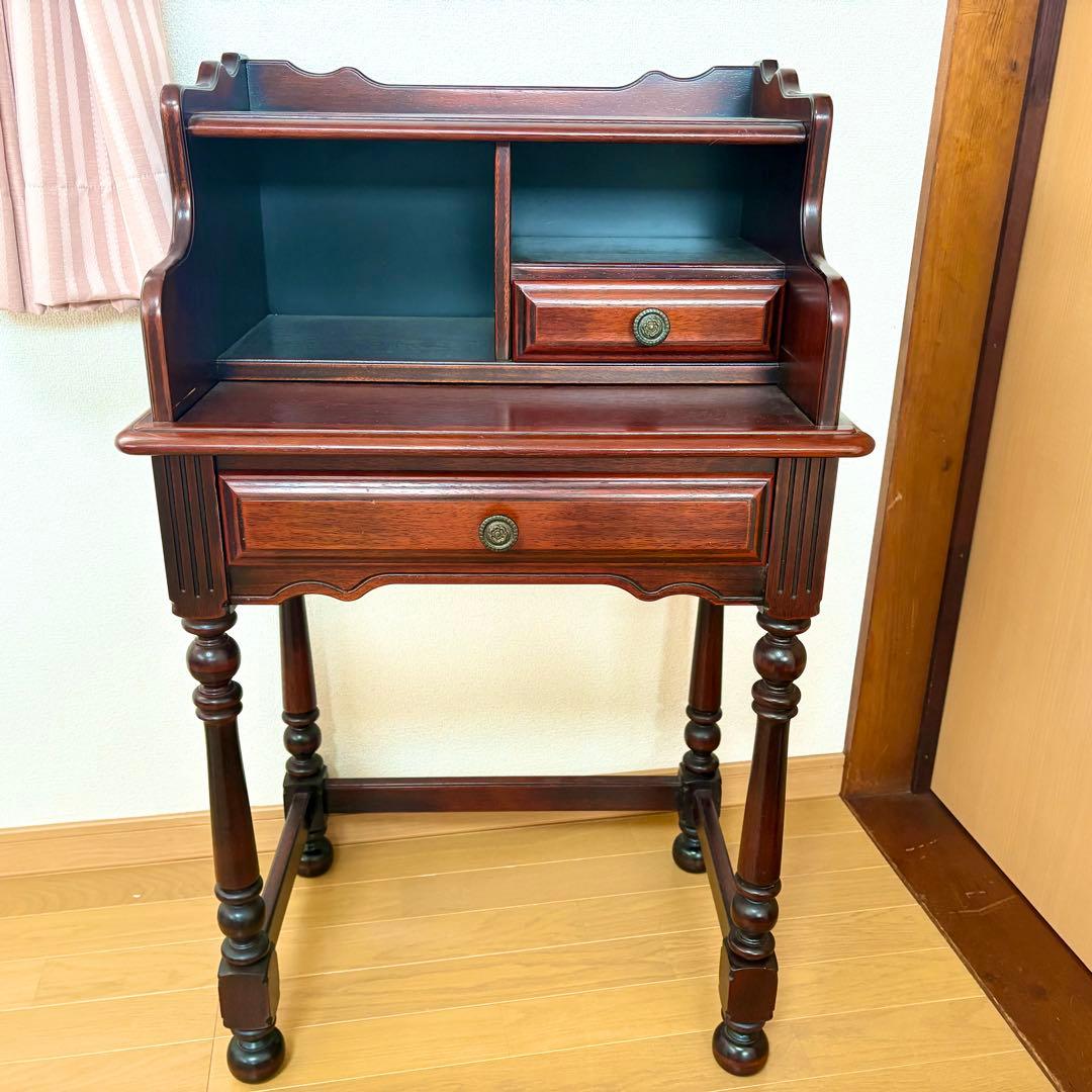 カリモク ライティングデスク ライティングビューロー 家具 レトロ