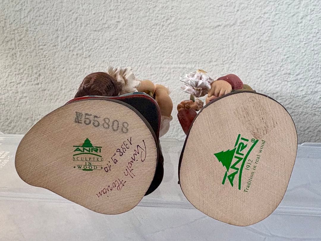 アンリ人形 ANRI Ferrandiz 18㎝・ペア　【エーデルワイズ】