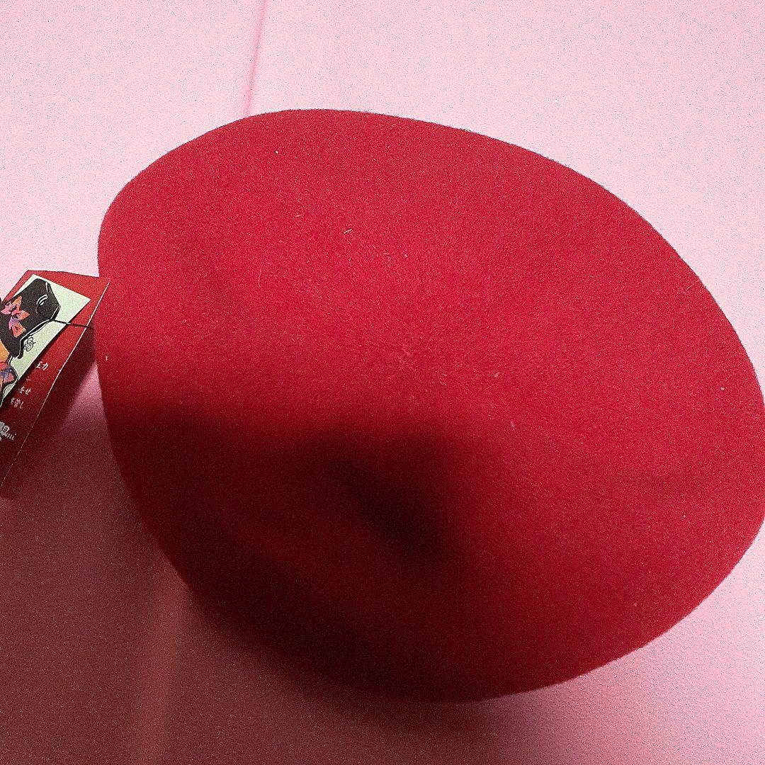 新品未使用　ムーラン・ルージュ　小鳥のブランコベレー帽　クリスマス