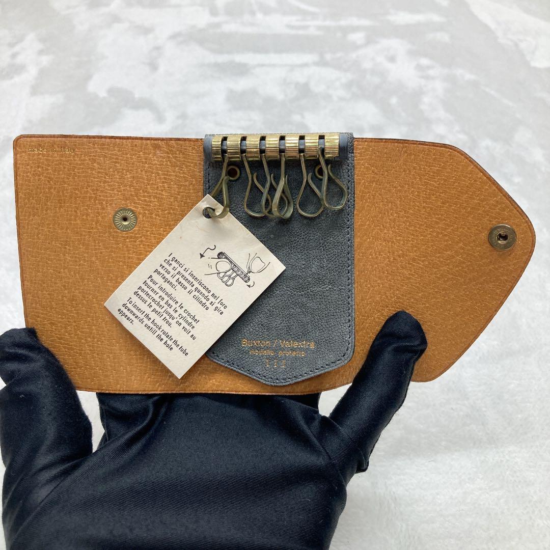 ✨未使用保管品✨Valextra ヴァレクストラ　6連キーケース　エレファント