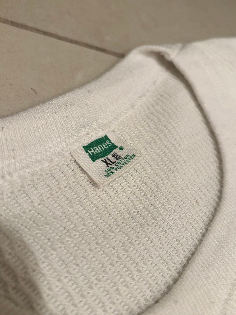 70’s 80’s USA製　Hanes サーマル 46-48